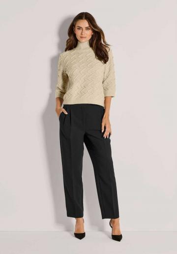 Пуловер с рукавом три четверти