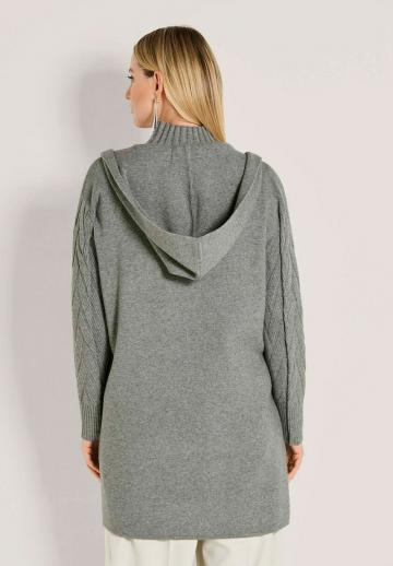 Длинный кардиган