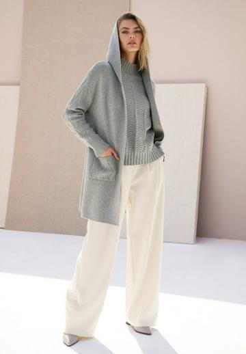 Длинный кардиган