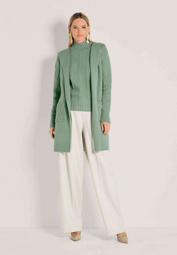 Длинный кардиган