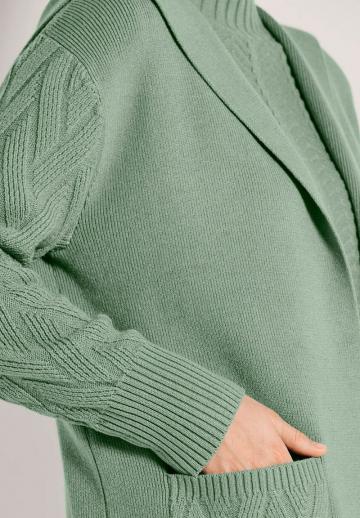 Длинный кардиган