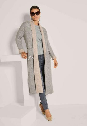 Длинный кардиган