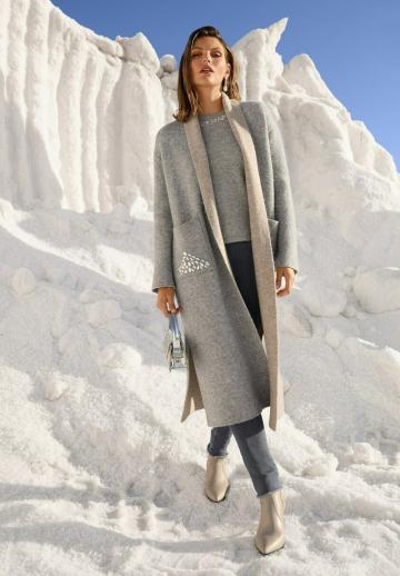 Длинный кардиган