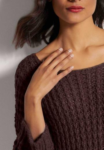 Пуловер с рукавом три четверти