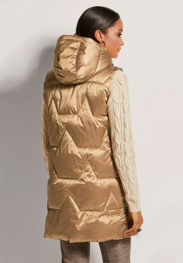 Длинный жилет