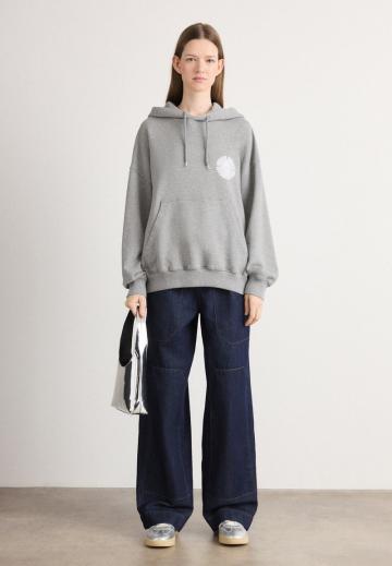 Пуловер с капюшоном