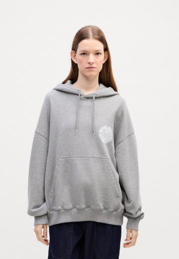 Пуловер с капюшоном