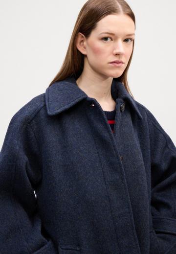 Шерстяное пальто