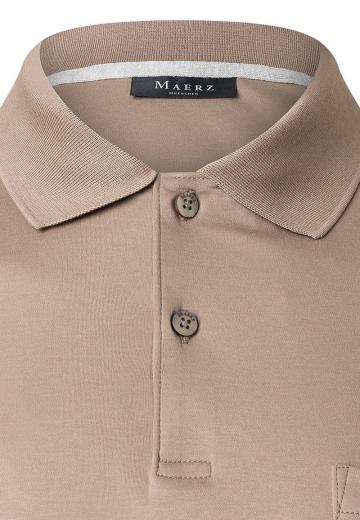 Поло с длинным рукавом