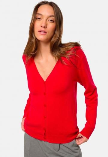 Вязаный жилет