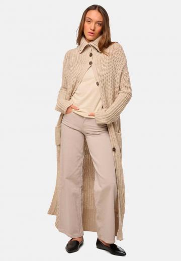 Длинный жилет