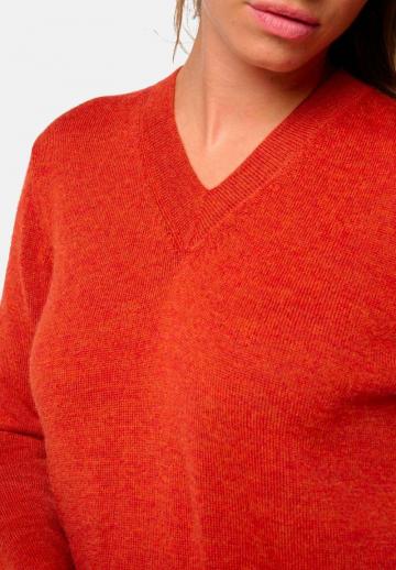 Длинный пуловер