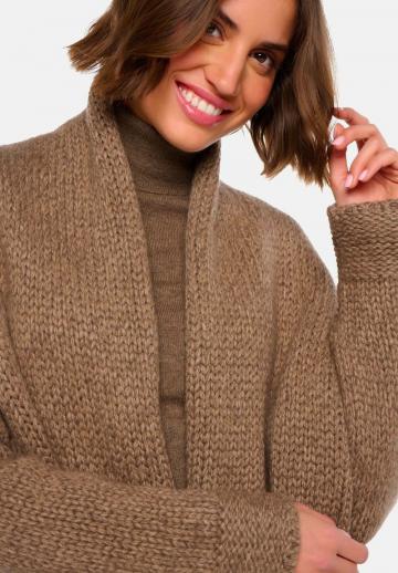 Длинный кардиган
