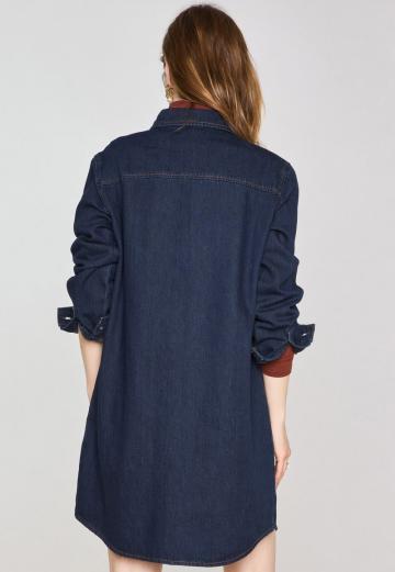 Джинсовое платье