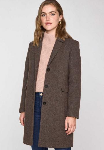 Шерстяное пальто