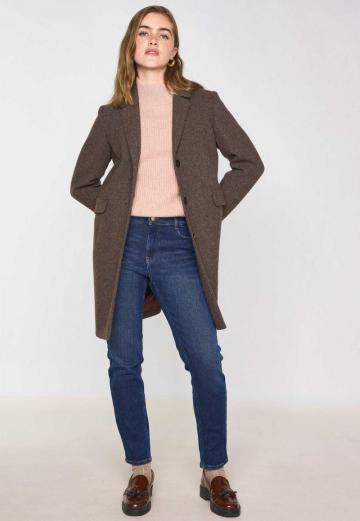 Шерстяное пальто