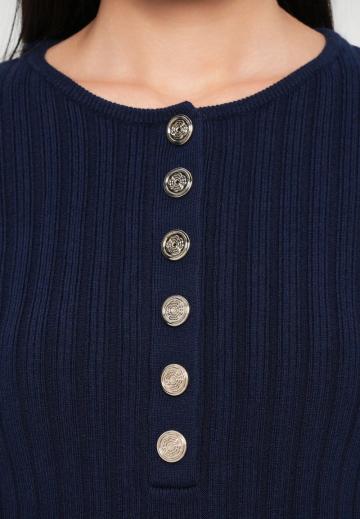 Вязаное платье