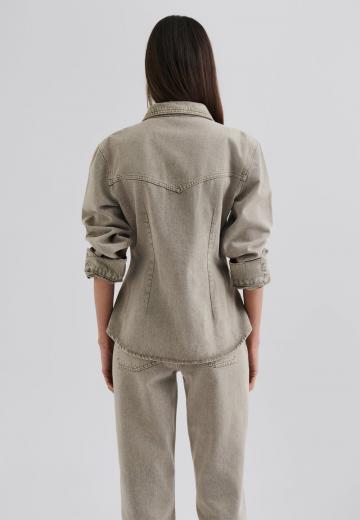 Джинсовая блузка