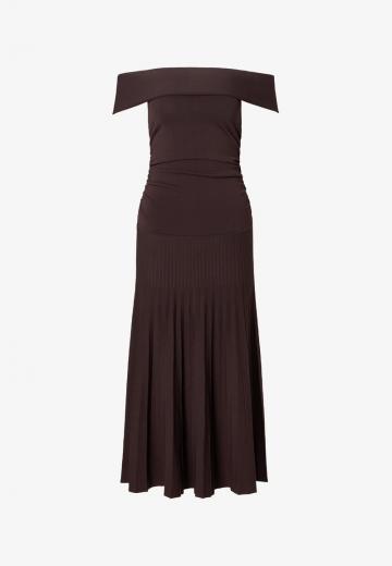 Вязаное платье