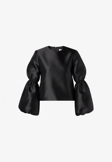 Атласная блузка