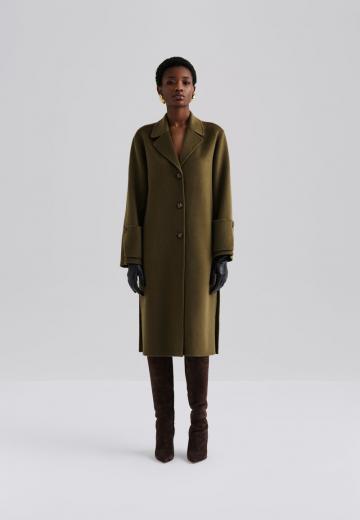 Шерстяное пальто