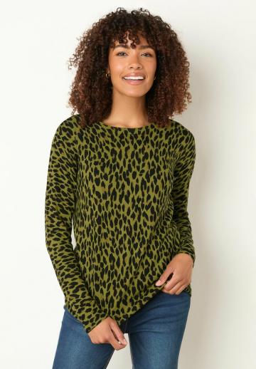 Длинный пуловер