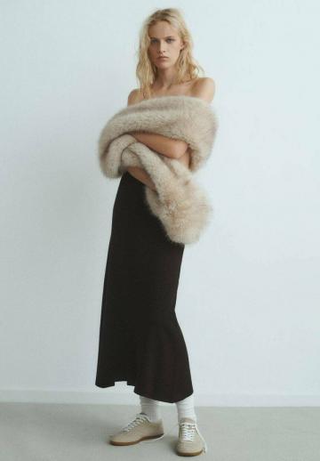 Вязаная юбка