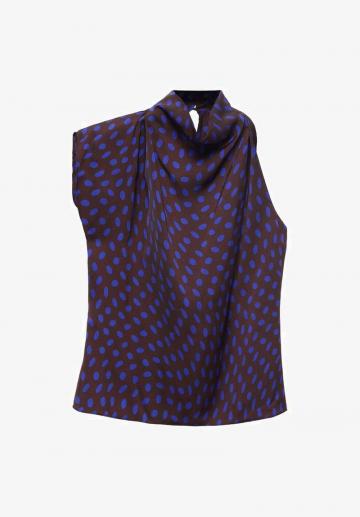 Блузка без рукавов