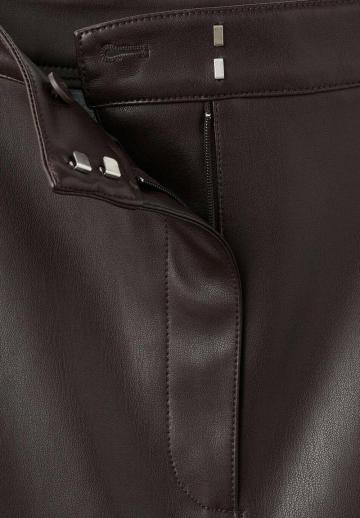 Кожаная юбка