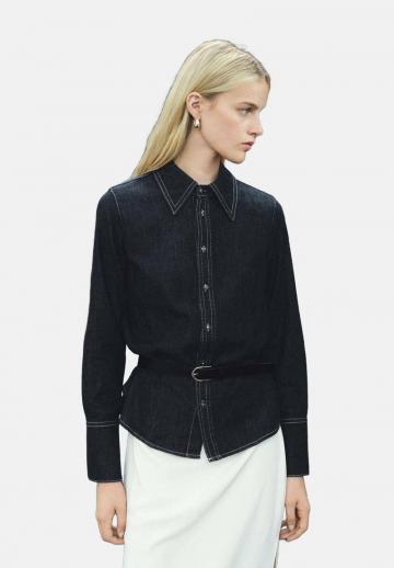 Джинсовая блузка