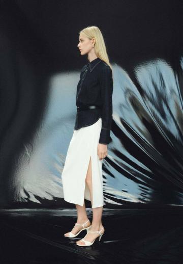 Джинсовая блузка