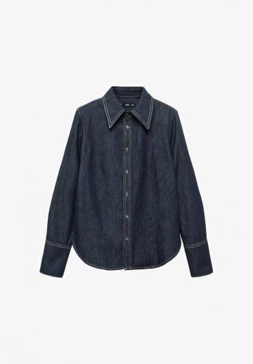 Джинсовая блузка