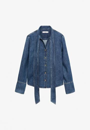 Джинсовая жилетка