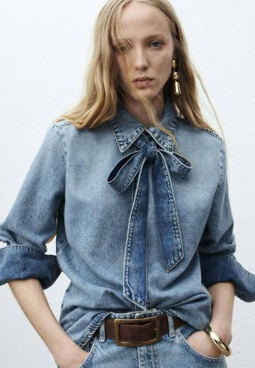 Джинсовая жилетка