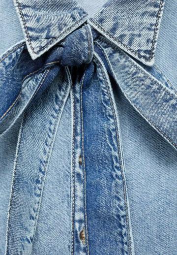 Джинсовая жилетка