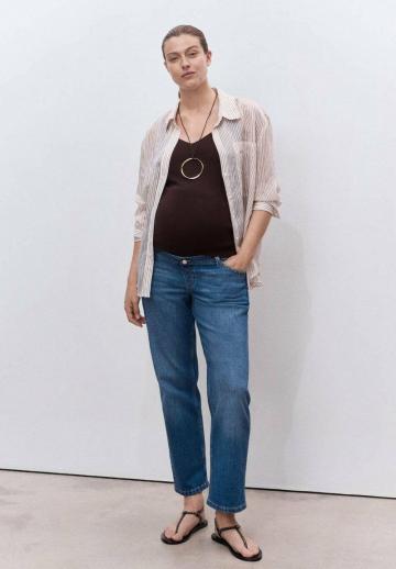 Прямые джинсы