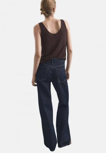 Прямые джинсы