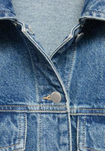 Джинсовая жилетка