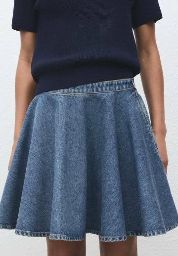 Джинсовая юбка