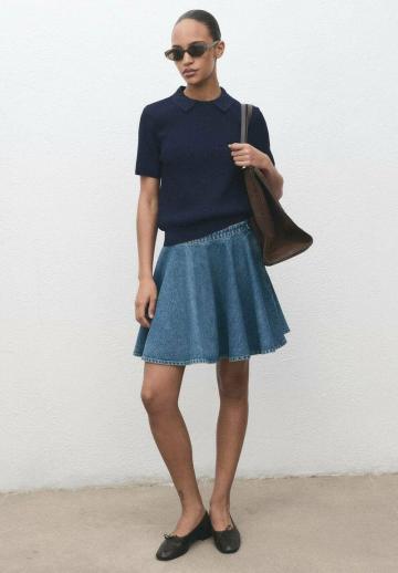 Джинсовая юбка