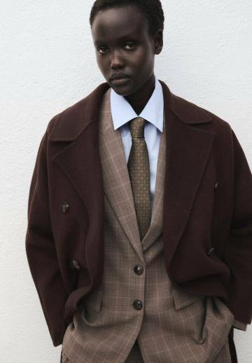 Шерстяное пальто