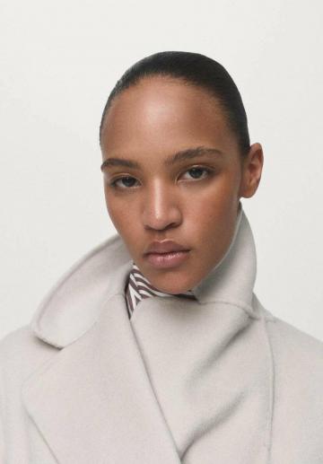 Шерстяное пальто