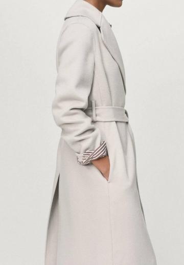 Шерстяное пальто