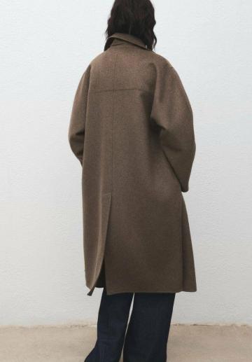 Шерстяное пальто