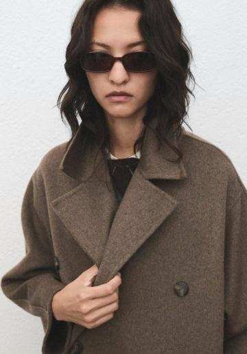 Шерстяное пальто