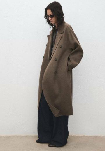 Шерстяное пальто