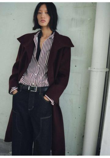 Шерстяное пальто