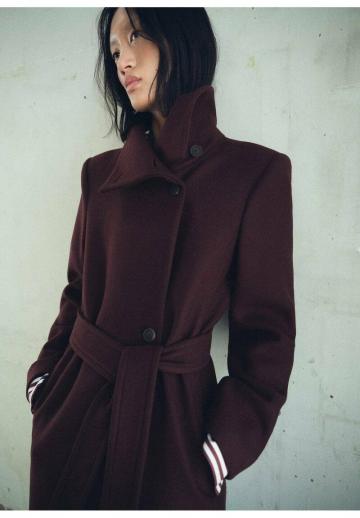 Шерстяное пальто