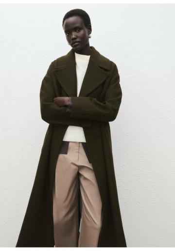 Шерстяное пальто