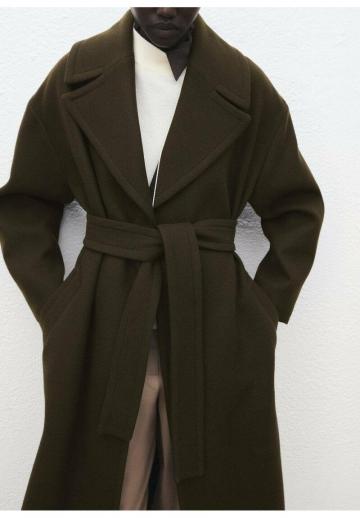 Шерстяное пальто